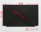 Msi gt62vr-6reac16h21 15.6 inch laptop screens