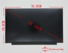 Boe nv140fhm-n61 14 inch laptop scherm