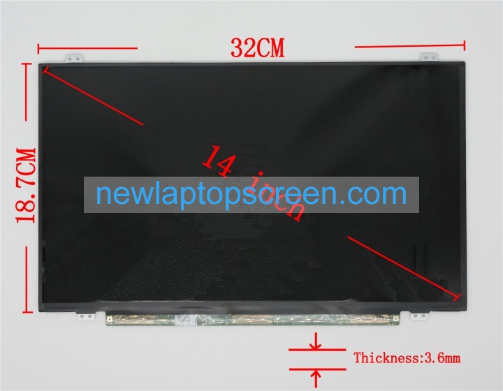 Lg lp140wh8-tla1 14 inch laptop screens - Click Image to Close