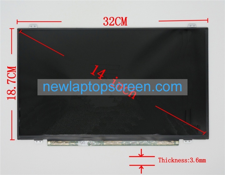 Lg lp140wh8-tla1 14 inch laptop screens - Click Image to Close