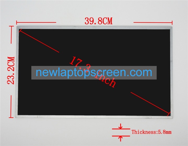 Auo b173rw01 v3 17.3 inch laptop screens - Click Image to Close