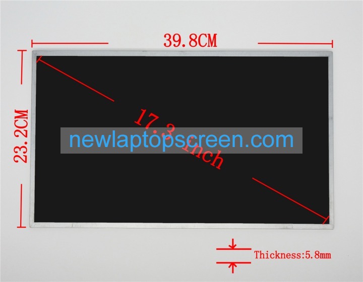 Auo b173rw01 v3 17.3 inch laptop schermo - Clicca l'immagine per chiudere