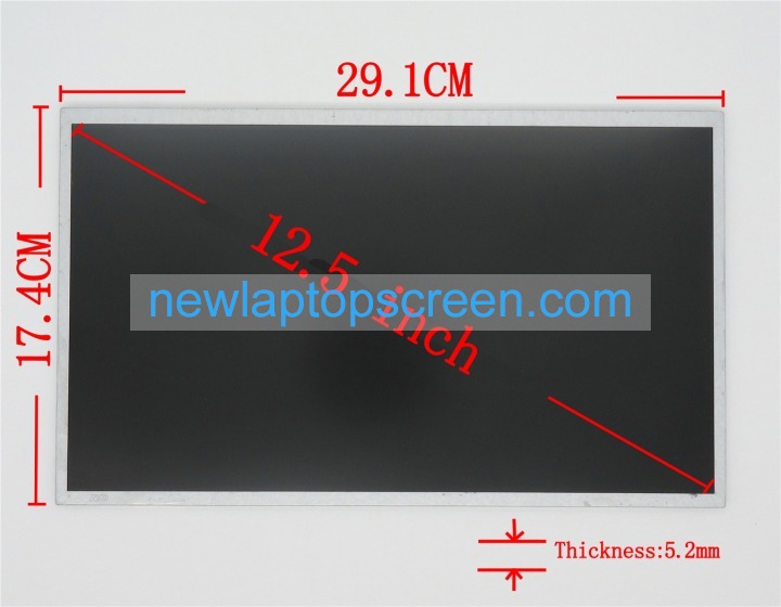 Hp 2570p 12.5 inch laptop screens - Click Image to Close