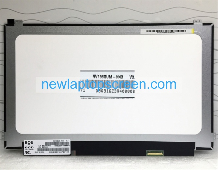 Boe nv156qum-n43 15.6 inch ordinateur portable Écrans - Cliquez sur l'image pour la fermer