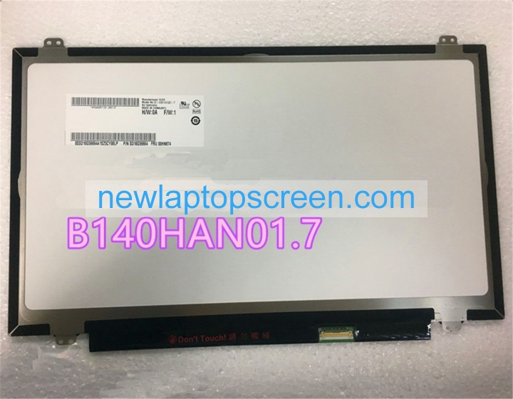 Auo b140han01.7 14 inch ordinateur portable Écrans - Cliquez sur l'image pour la fermer