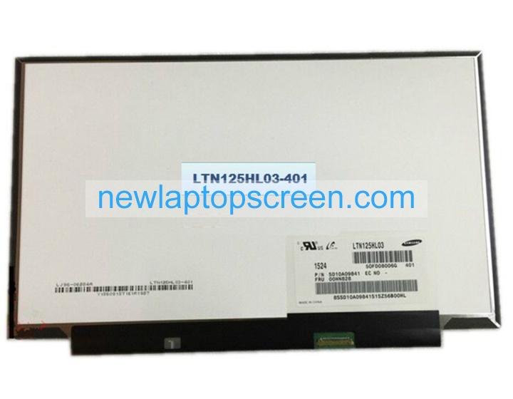 Samsung ltn125hl03-401 12.5 inch laptop screens - Click Image to Close