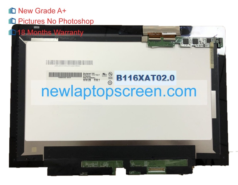 Auo b116xat02.0 11.6 inch 筆記本電腦屏幕 - 點擊圖像關閉