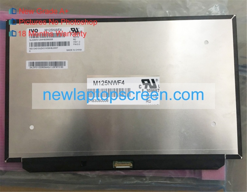 Ivo m125nwf4 r0 12.5 inch 筆記本電腦屏幕 - 點擊圖像關閉