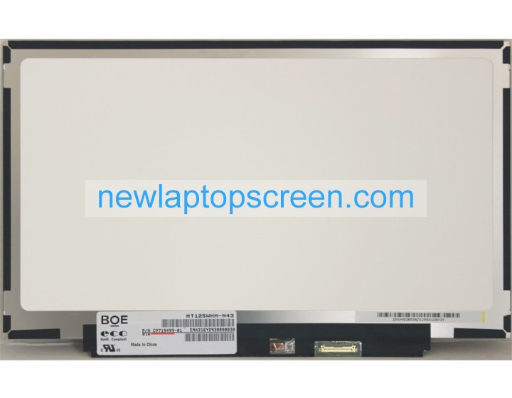 Boe nt125whm-n43 12.5 inch 笔记本电脑屏幕 - 点击图像关闭