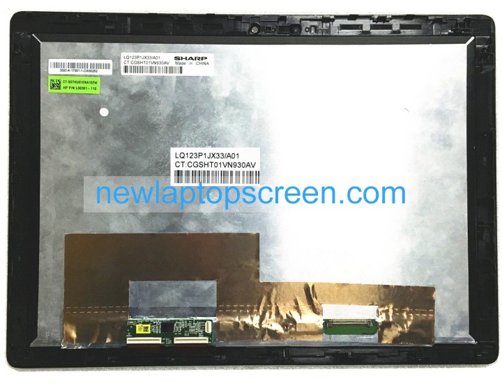 Sharp lq123p1jx33-a01 12.3 inch laptop screens - Click Image to Close