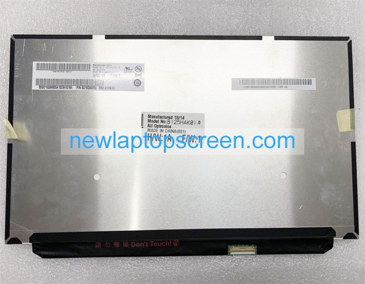 Auo b125hak01.0 12.5 inch laptop screens - Click Image to Close
