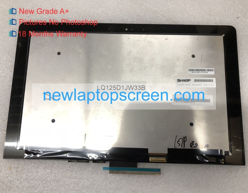 Sharp lq125d1jw33b 12.5 inch 笔记本电脑屏幕 - 点击图像关闭
