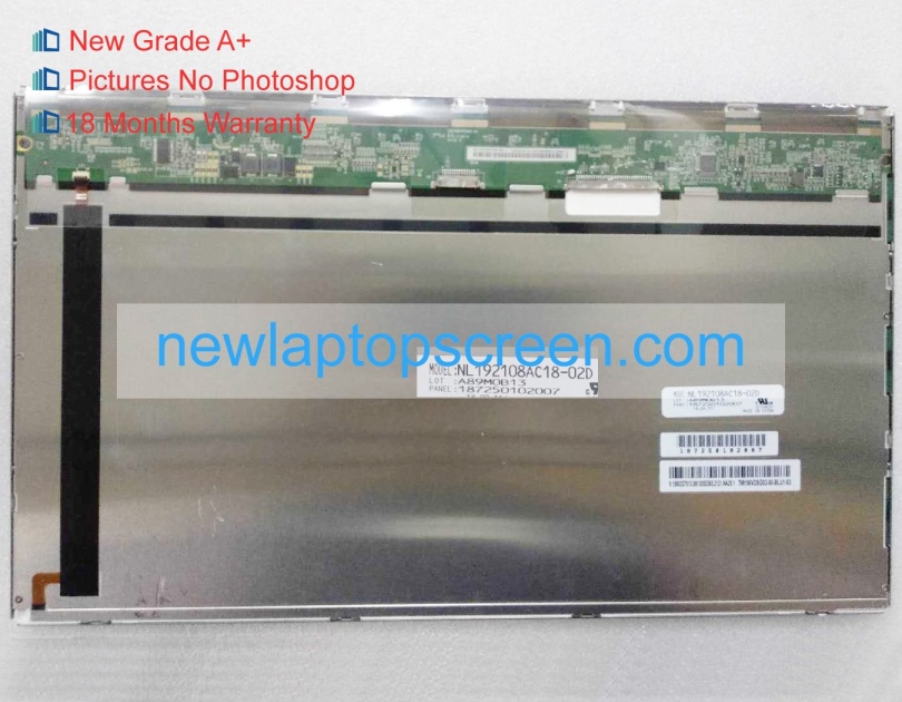 Nlt nl192108ac18-02d 15.6 inch 筆記本電腦屏幕 - 點擊圖像關閉