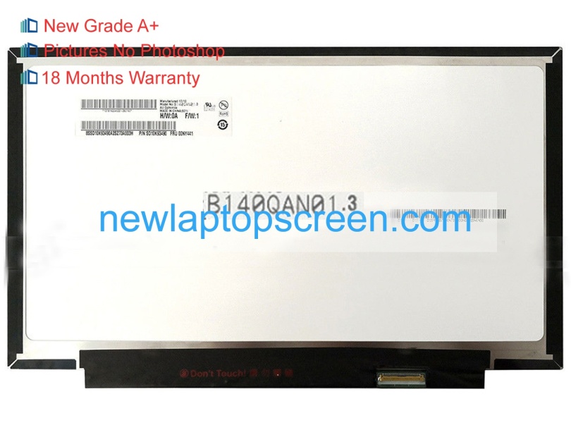Auo b140qan01.3 14 inch bärbara datorer screen - Klicka på bilden för att stänga