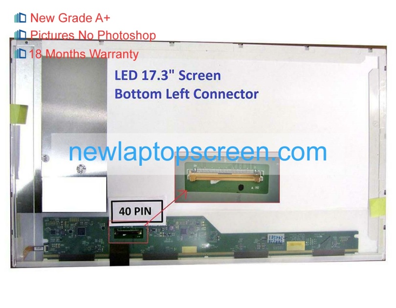 Gateway nv76r24u 17.3 inch 筆記本電腦屏幕 - 點擊圖像關閉
