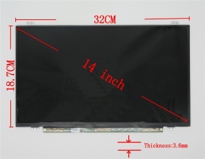 Lg lp140wh8-tla1 14 inch bärbara datorer screen