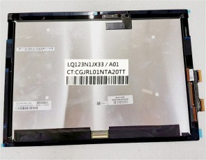Sharp lq123n1jx33/a01 12.3 inch laptop telas