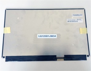 Sharp lq125d1jw34 12.5 inch laptop telas